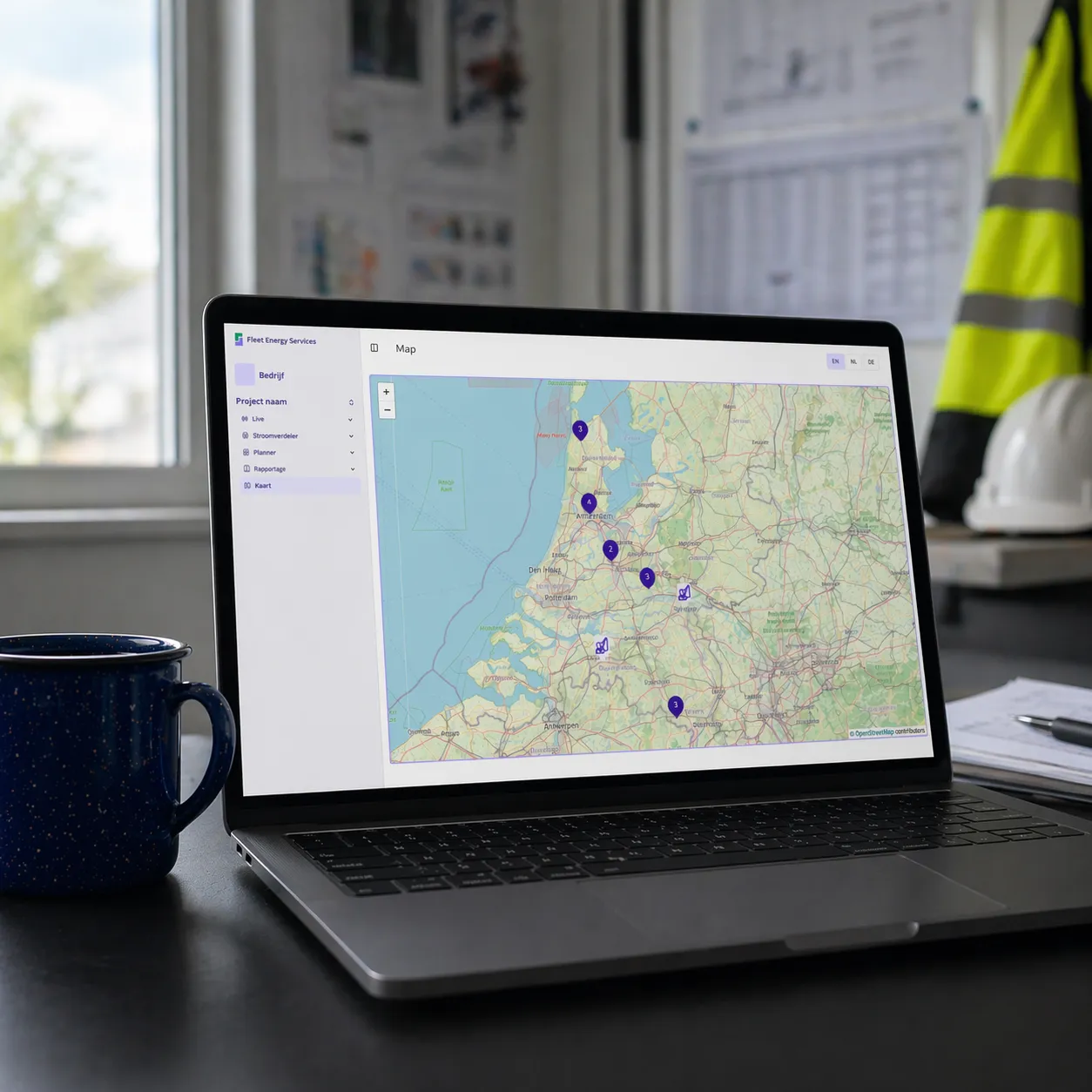 Energy Dashboard overzicht